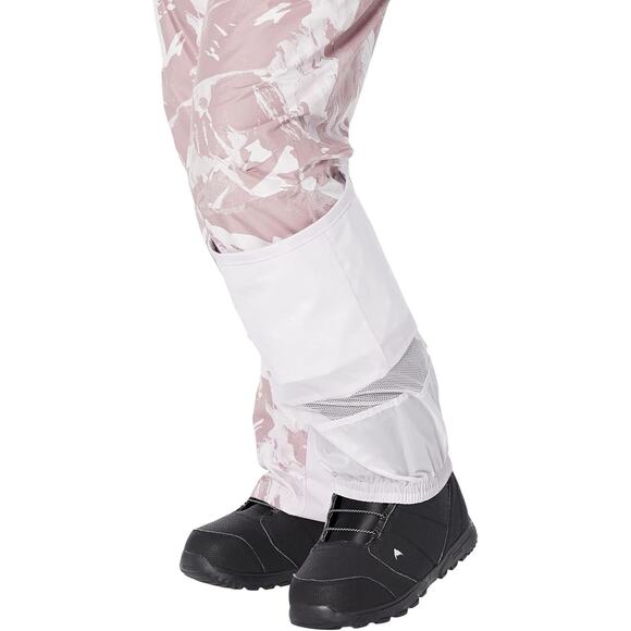 The North Face Women's Freedom Snow Bib Lavender Fog Tonal Mtnscp Prt 2X Short - Picture 5 of 5